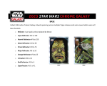 2023 Topps Chrome Star Wars Galaxy Hobby Box - Image 4