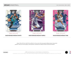2022-23 Panini Mosaic Basketball Hobby 12 Box Case - Image 3