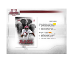 2022/23 Bowman University Alabama Football Hobby Box - Image 4