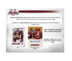 2022/23 Bowman University Alabama Football Hobby 20 Box Case - Image 3