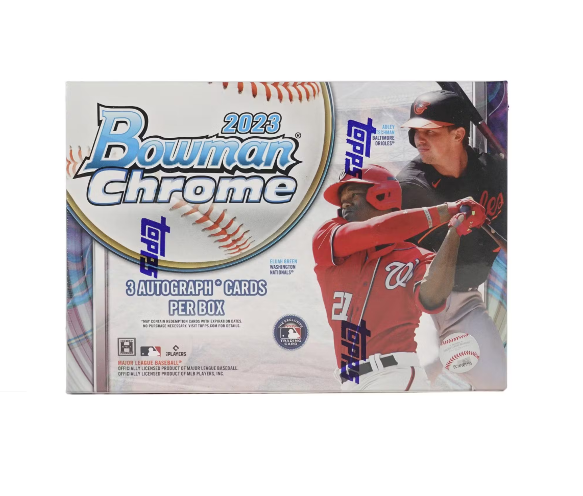 s680129065388134146_p4505_i5_w1142 2023 Bowman Chrome Baseball HTA Choice Box - Image 1