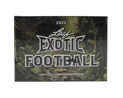 2023 Leaf Exotic Football Hobby Box