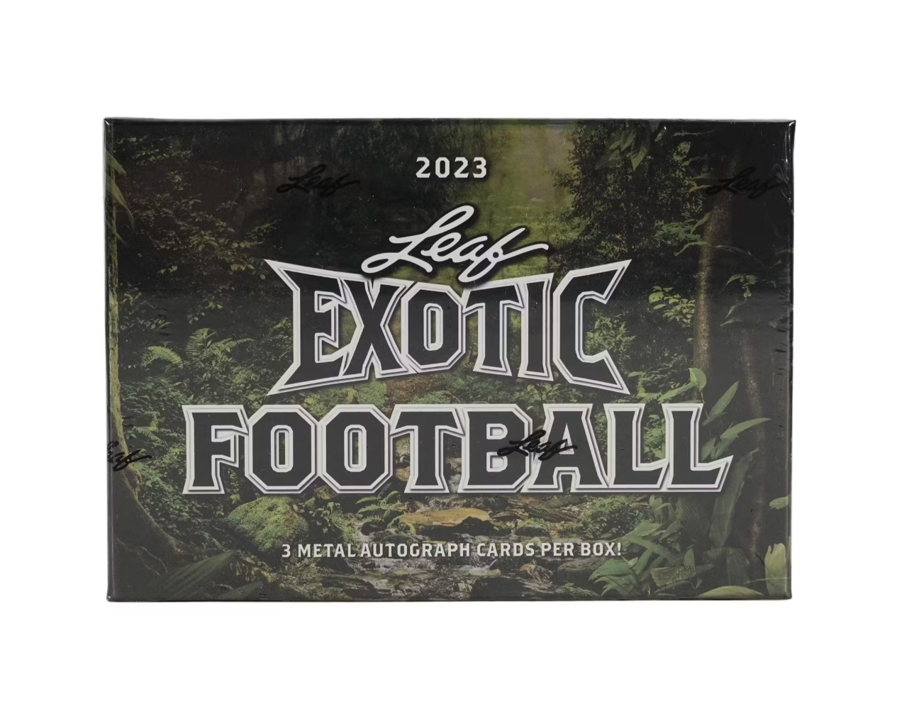 s680129065388134146_p4525_i2_w1282 2023 Leaf Exotic Football Hobby Box - Image 1
