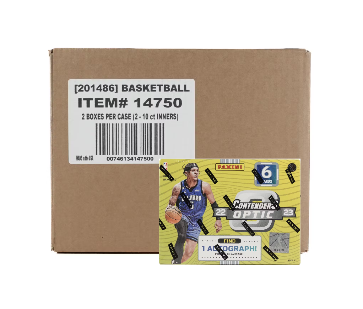 s680129065388134146_p4530_i8_w1156 2022/23 Panini Contenders Optic Basketball Hobby 20 Box Case - Image 1
