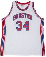Hakeem Olajuwon Autographed Houston Basketball Jersey - Image 2