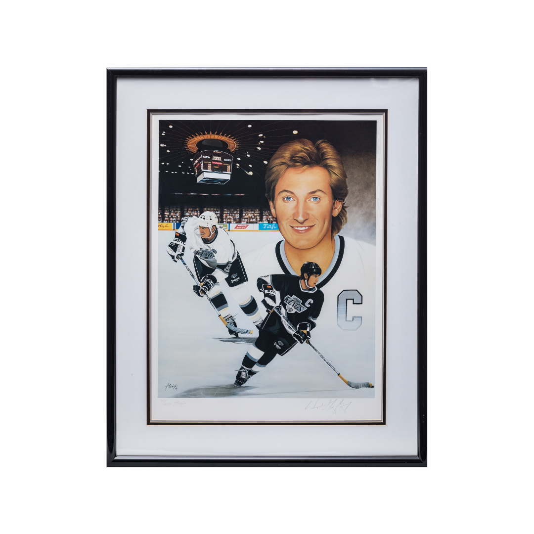 s680129065388134146_p4557_i4_w1080 Signed Wayne Gretzky "The Great One" Limited Edition Print COA #757/2000 - Image 1
