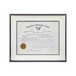 William Howard Taft Appoints A Postmaster Frank H. Hitchcock Signed Document