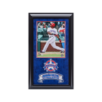 Adrian Beltre Texas Rangers Autographed Framed Photo COA JSA