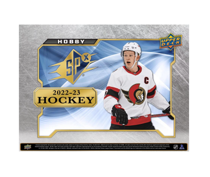 2022-23 Upper Deck SPx Hockey Hobby Box