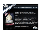 2023 Topps Star Wars Chrome Black Hobby Box - Image 5
