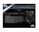 2023 Topps Star Wars Chrome Black Hobby Box - Image 4