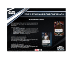 2023 Topps Star Wars Chrome Black Hobby Box - Image 2