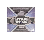 2023 Topps Star Wars Chrome Black Hobby 12 Box Case - Image 2