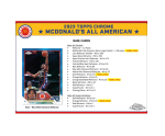 2023 Topps Chrome McDonald's All American Basketball Hobby Box - Image 3