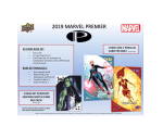 2019 Upper Deck Marvel Premier Hobby Box - Image 2