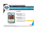 2023 Bowman University Chrome Football Hobby Box - Image 5
