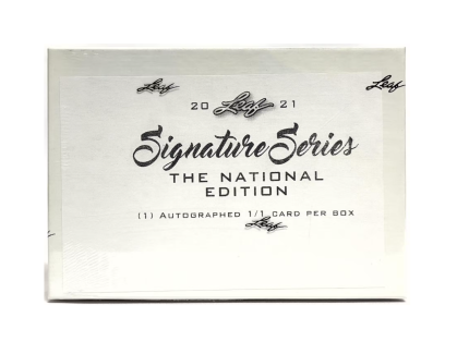 2021 Leaf Signature Series Sports 1/1 Box