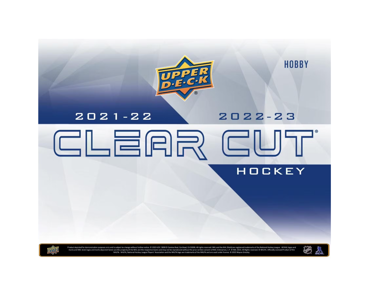s680129065388134146_p4607_i1_w1286 2022-23 Upper Deck Clear Cut Hockey Hobby 30-Box Case - Image 1
