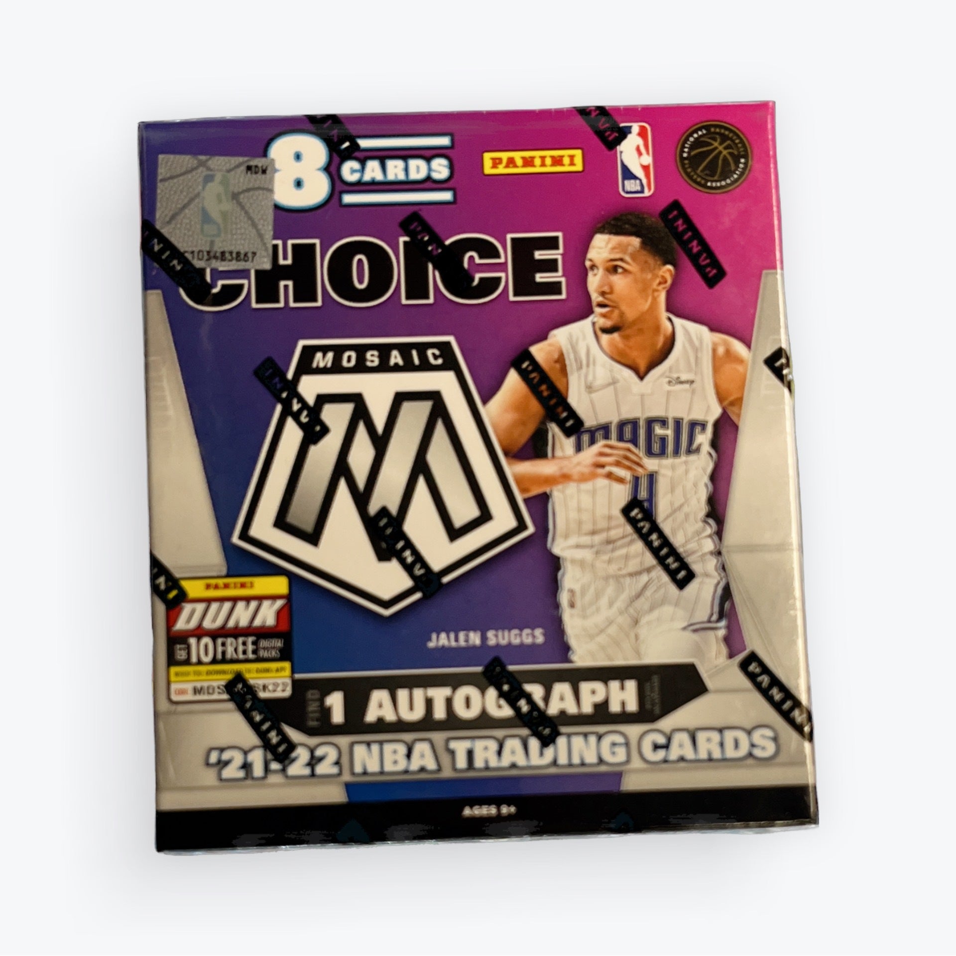 s680129065388134146_p4612_i1_w1920 2021-22 Panini Mosaic Basketball Choice Hobby Box - Image 1