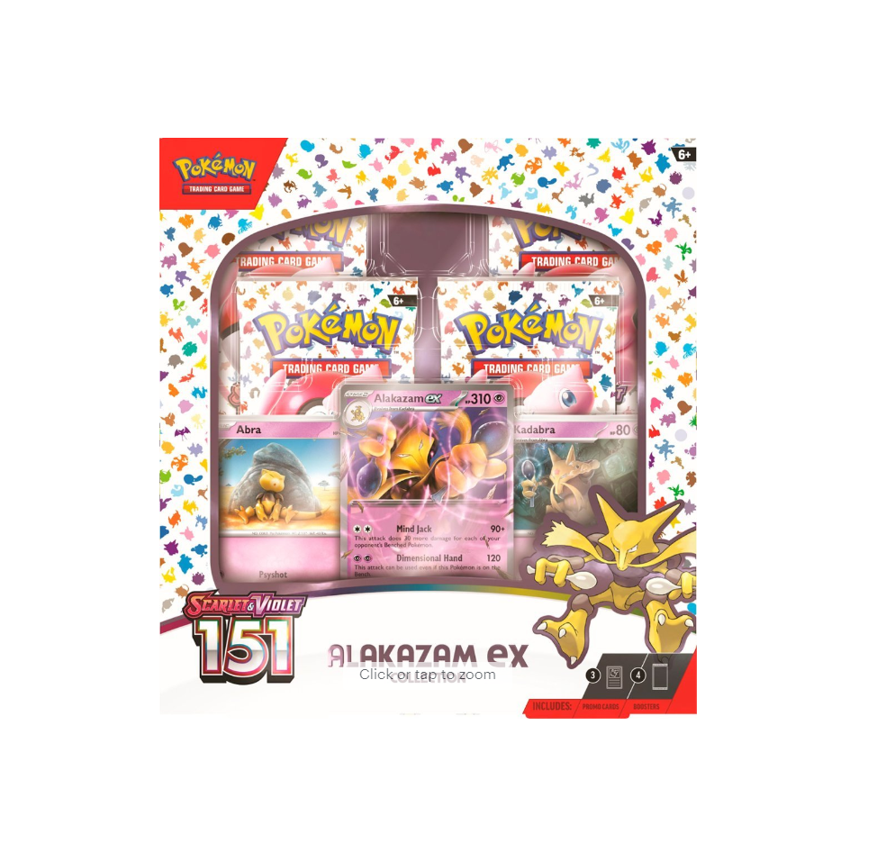 s680129065388134146_p4632_i2_w984 Pokémon Scarlet & Violet 151 Alakazam EX Box - Image 1