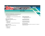 2023 Topps Update Series Baseball Hobby Box - Image 8