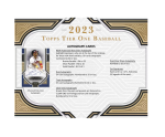2023 Topps Tier One Baseball Hobby Box - Image 4