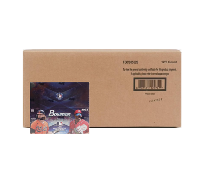 2023 Bowman Sterling Baseball Hobby 12 Box Case