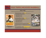 2023 Topps Archives Baseball Collector Box - Image 4