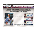 2023 Topps Chrome Update Series Baseball Hobby Breaker's Delight 10 Box Case - Image 2