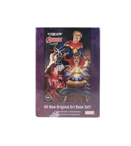 2022 Upper Deck Marvel Fleer Ultra Avengers Blaster 20-Box Case
