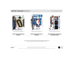 2022/23 Panini National Treasures Basketball Hobby 4 Box Case - Image 5
