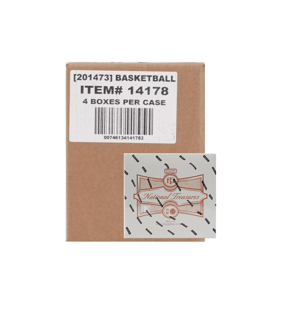 s680129065388134146_p4720_i5_w940 2022/23 Panini National Treasures Basketball Hobby 4 Box Case - Image 1