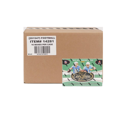 2023 Panini Certified Football Hobby 16 Box Case