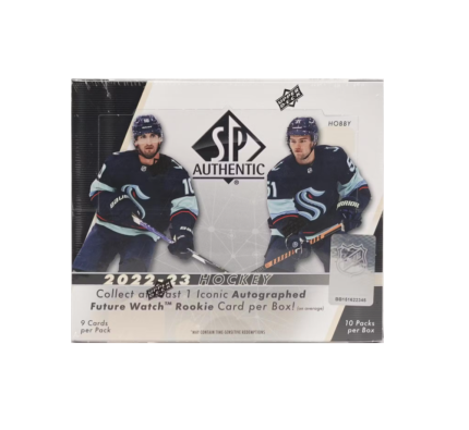 2022-23 Upper Deck SP Authentic Hockey Hobby Box