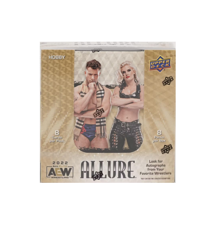 s680129065388134146_p4751_i7_w922 2022 Upper Deck AEW Allure Wrestling Hobby Box - Image 1