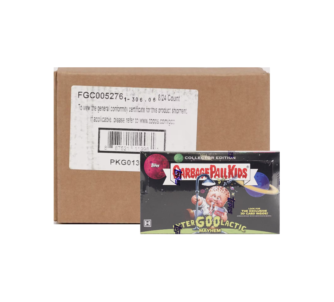 s680129065388134146_p4759_i5_w1120 2023 Topps Garbage Pail Kids Series 2 InterGOOlactic Mayhem Collector Hobby 8 Box Case - Image 1