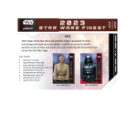 2023 Topps Star Wars Finest Hobby 8 Box Case - Image 2
