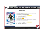 2023 Topps MLS Major League Soccer Hobby Box - Image 4