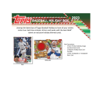 2023 Topps Holiday Baseball Mega 20 Box Case - Image 3