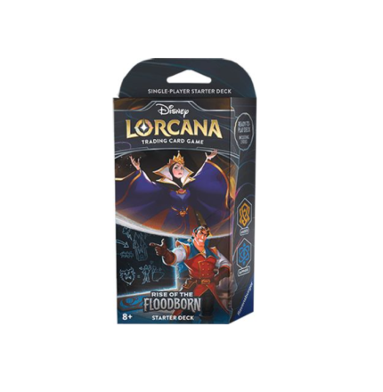 Disney Lorcana Rise Of The Floodborn Starter Deck (Amber & Sapphire)