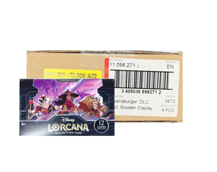 Disney Lorcana Rise Of The Floodborn Booster 4 Box Case