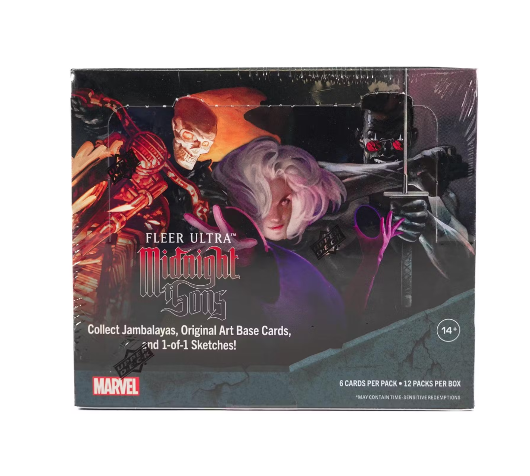 s680129065388134146_p4856_i10_w1075 2023 Upper Deck Fleer Ultra Marvel Midnight Sons Hobby Box - Image 1