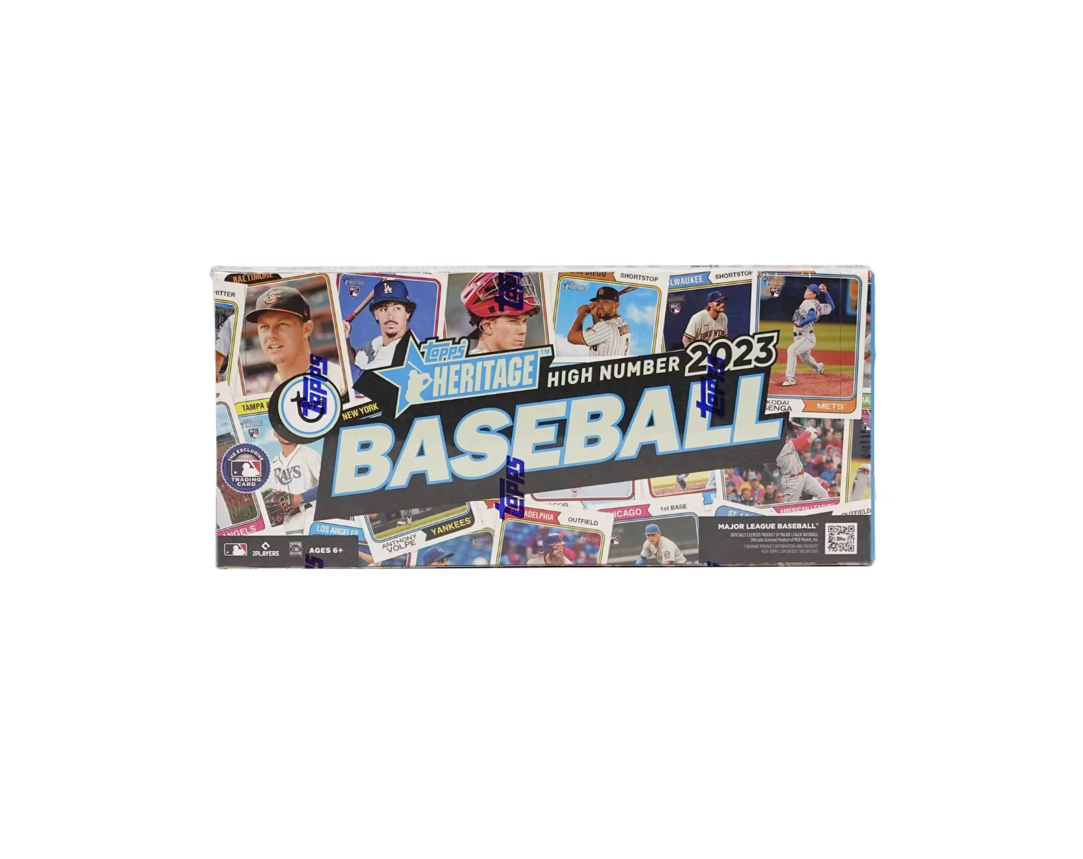 s680129065388134146_p4868_i8_w1534 2023 Topps Heritage High Number Baseball Hobby Box - Image 1