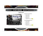 2022 Topps Star Wars Masterwork Hobby Box - Image 2
