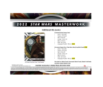 2022 Topps Star Wars Masterwork Hobby 8 Box Case - Image 7