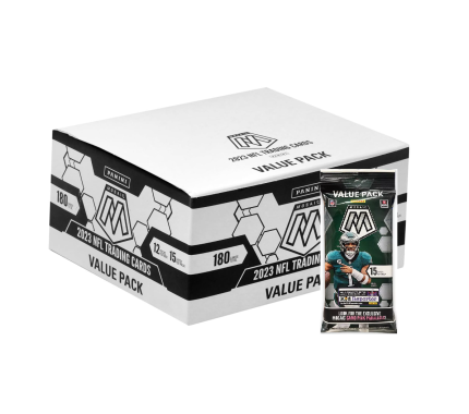 2023 Panini Mosaic Football Fat Pack 12 Pack Box