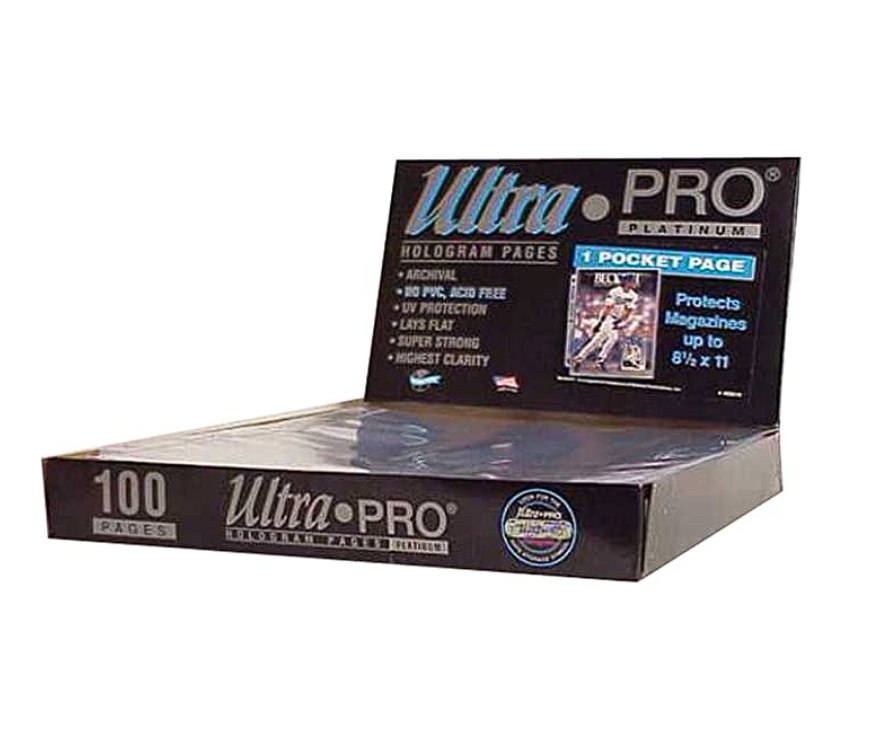 s680129065388134146_p487_i2_w894 Ultra Pro 1 Pocket Magazine Page 100ct Box - Image 1