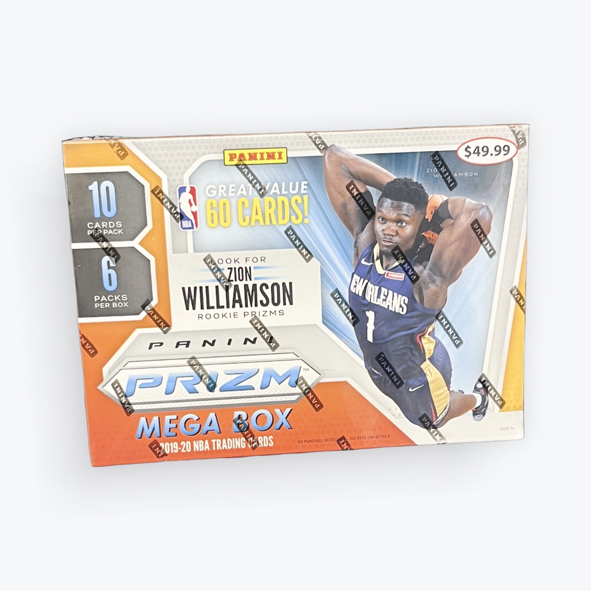 s680129065388134146_p4892_i1_w1920 2019-20 Panini Prizm Basketball Mega Box - Image 1