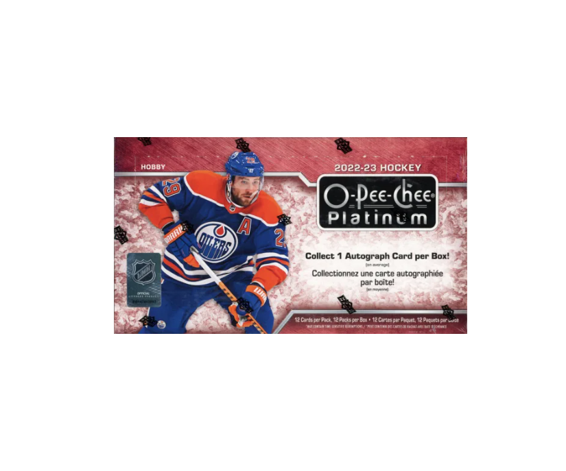 s680129065388134146_p4904_i6_w825 2022-23 Upper Deck O-Pee-Chee Platinum Hockey Hobby Box - Image 1