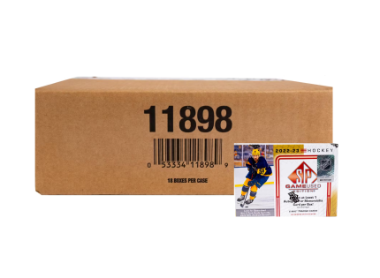 2022/23 Upper Deck SP Game Used Hockey 18 Box Case